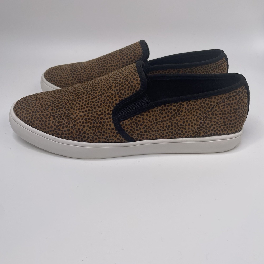Mix No. 6 Womens Size 8 M Fraycia Leopard Print Round Toe Casual Slip On Shoes